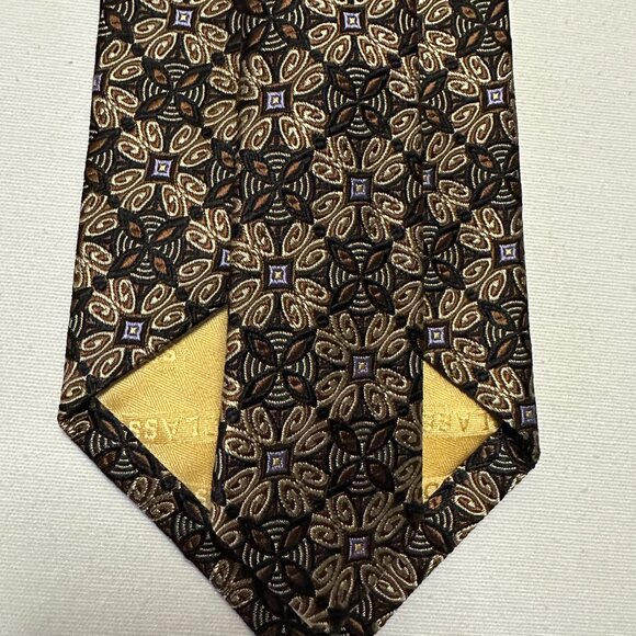 Men's Robert Talbott "Best Of The Class" Nordstrom Woven 100% Silk Tie - Picture 10 of 10